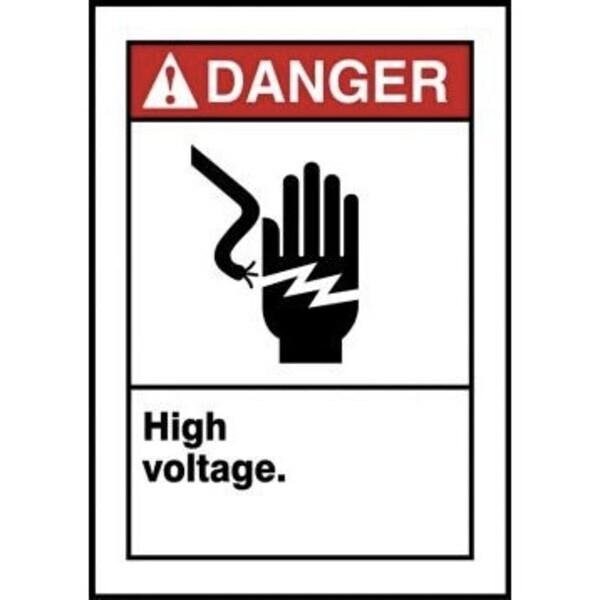 Accuform OSHA DANGER SAFETY SIGN BATTERY MELC149XP MELC149XP - main